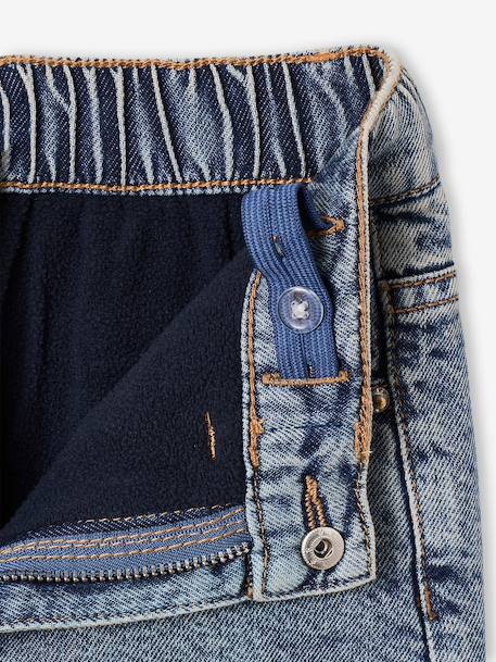 Jean large fille bleu moyen 6 - vertbaudet enfant 
