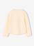 T-shirt manches longues fille écru+mauve 2 - vertbaudet enfant 