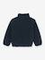 Sweat sherpa zippé marine 2 - vertbaudet enfant 
