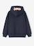 Sweat à capuche garçon gris ardoise 2 - vertbaudet enfant 