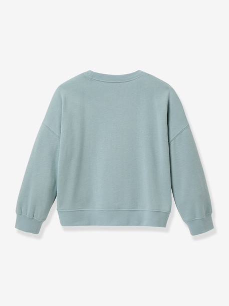 Sweat Cool Team bleu grisé 2 - vertbaudet enfant 