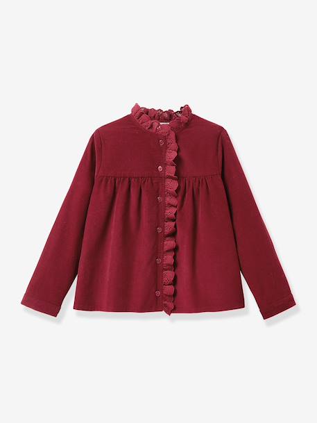 Fille-Chemise manches longues