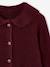 Gilet col boutonné fille bordeaux 3 - vertbaudet enfant 