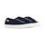 Baskets basses à lacets Blanc+Marine 9 - vertbaudet enfant 