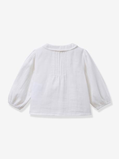 Blouse bébé manches longues écru 2 - vertbaudet enfant 