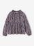 Blouse fille anthracite+vanille 1 - vertbaudet enfant 