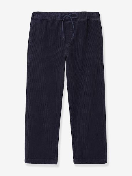 Pantalon velours Relax marine 1 - vertbaudet enfant 