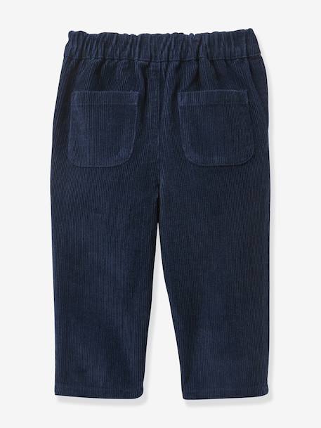 Pantalon bébé marine 2 - vertbaudet enfant 