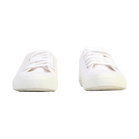 Baskets basses à lacets Blanc+Marine 5 - vertbaudet enfant 