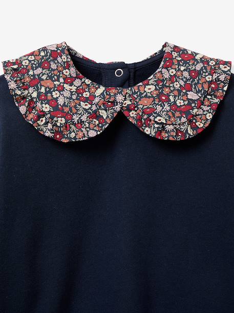 Sweat col Claudine marine 3 - vertbaudet enfant 