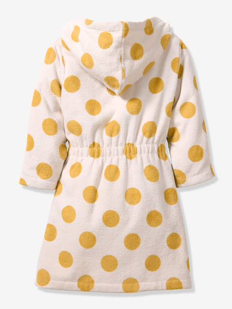 Peignoir enfant en coton blanc imprimé 2 - vertbaudet enfant 