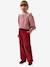 Pantalon large rouge 4 - vertbaudet enfant 