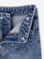 Jean large fille bleu moyen+denim brut 4 - vertbaudet enfant 