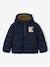 Doudoune à capuche garçon bordeaux+marine 5 - vertbaudet enfant 