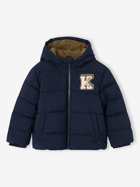 Garçon-Manteau-Doudoune à capuche garçon