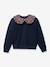 Sweat col Claudine marine 1 - vertbaudet enfant 