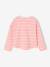 T-shirt marinière manches longues fille marine+rose bonbon 5 - vertbaudet enfant 