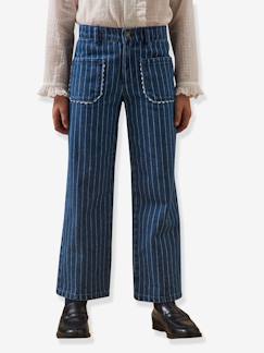 -Pantalon rayé
