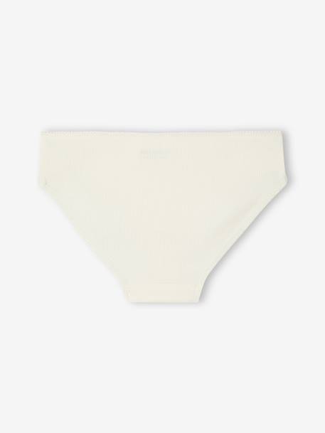 Lot de 5 culottes fille beige 6 - vertbaudet enfant 