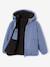 Blouson réversible à capuche garçon bleu grisé+vert sapin 3 - vertbaudet enfant 