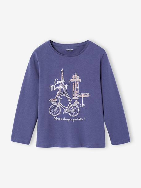 Lot de 2 pyjamas longs fille bleu ardoise 2 - vertbaudet enfant 