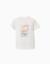 T-shirt en coton avec imprimé gelato you&me Blanc 1 - vertbaudet enfant 