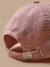Casquette velours fille Rose poudre 3 - vertbaudet enfant 