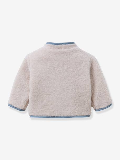 Gilet sherpa écru 2 - vertbaudet enfant 