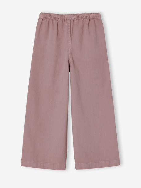 Pantalon large fille mauve+violine 2 - vertbaudet enfant 