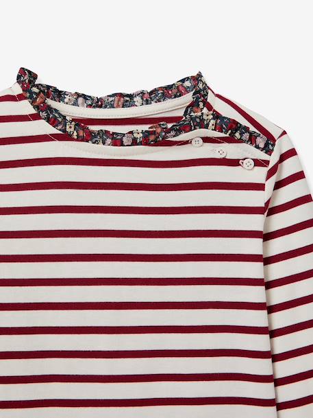 T-shirt manches longues marine+rouge 4 - vertbaudet enfant 