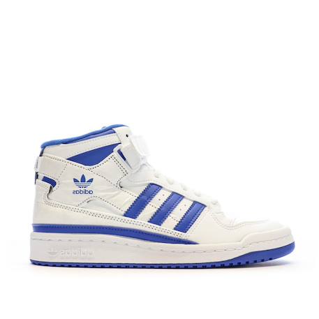 Baskets garçon forum mid Blanc 1 - vertbaudet enfant 