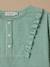 Blouse imprimée vichy fille Mini carreaux vert 2 - vertbaudet enfant 