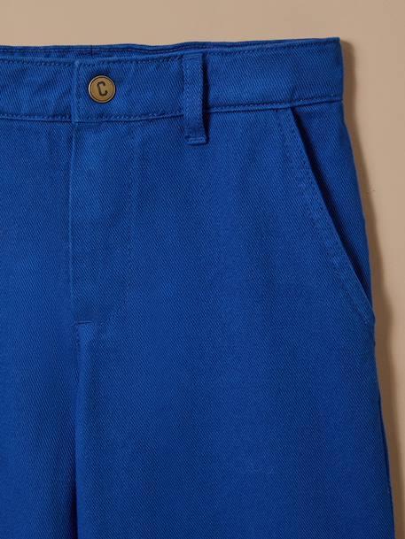 Pantalon large en twill - collection junior Outremer 2 - vertbaudet enfant 