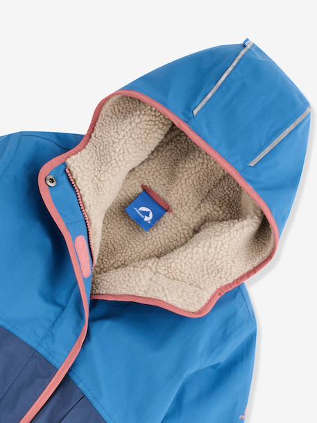 Veste d'hiver fille doublée AINA MUKKA finkid marine+violet 5 - vertbaudet enfant 