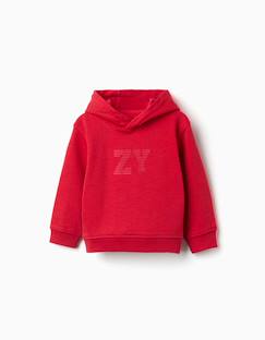 -Sweat à capuche avec imprimé en relief zy