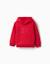 Sweat à capuche avec imprimé en relief zy Bleu+Rouge 4 - vertbaudet enfant 