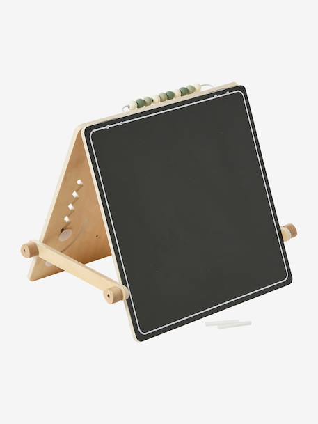 Panneau d'activités double face TANZANIE en bois FSC® blanc 4 - vertbaudet enfant 