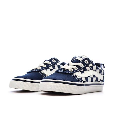Baskets garçon td ward slip-on checkerboard Bleu 6 - vertbaudet enfant 