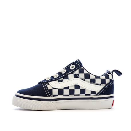 Baskets garçon td ward slip-on checkerboard Bleu 2 - vertbaudet enfant 