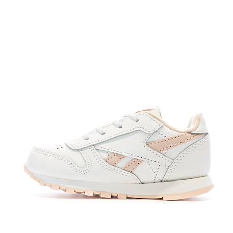 Baskets fille classic leather Rose 2 - vertbaudet enfant 