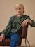 Chemise à carreaux fille Carreaux vert 4 - vertbaudet enfant 