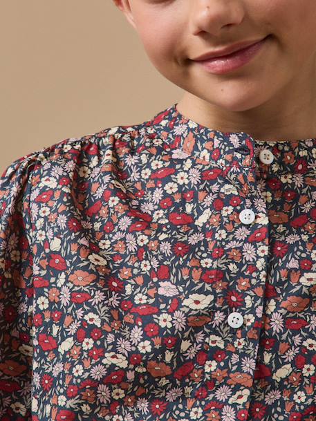 Chemise fille petal&daisy - made with liberty fabrics Liberty petal and daisy 3 - vertbaudet enfant 