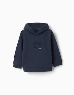 -Sweat à capuche avec imprimé en relief zy