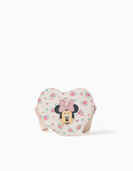 Fille-Accessoires-Sac à bandoulière en forme de cœur avec imprimé minnie
