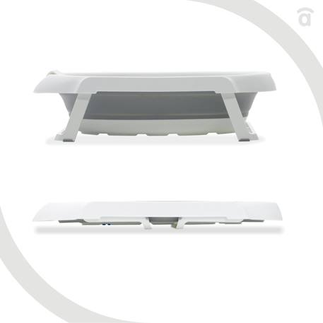 Baignoire bébé pliante compacte Curviflex Blanc 6 - vertbaudet enfant 