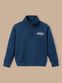 -Sweat col montant garçon