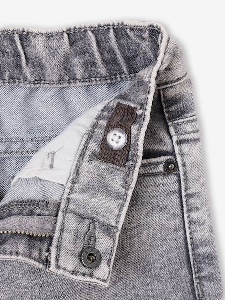 Jean battle indestructible morphologie medium denim brut+denim gris 11 - vertbaudet enfant 