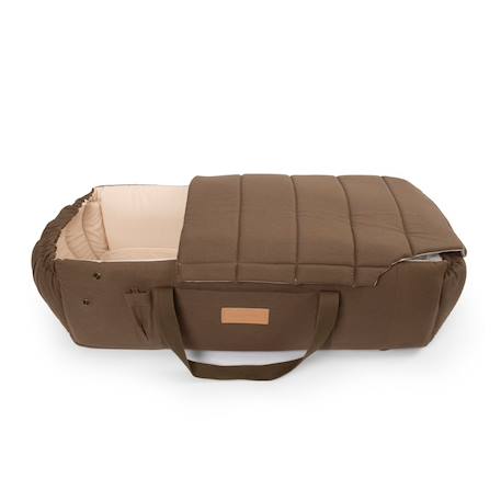 Nacelle souple bébé en coton bio pour poussette Vert 1 - vertbaudet enfant 