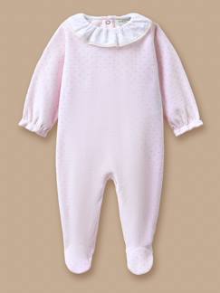 Bébé-Pyjama, surpyjama-Dors-bien en velours bébé