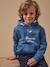 Sweat à capuche garçon Bleu+Gris chine 1 - vertbaudet enfant 